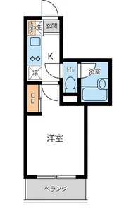 CITY SPIRE 東小金井【2階】の間取り