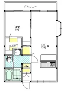 埼玉県朝霞市根岸台7【アパート】の間取り