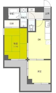 青戸NWビル【4階】の間取り