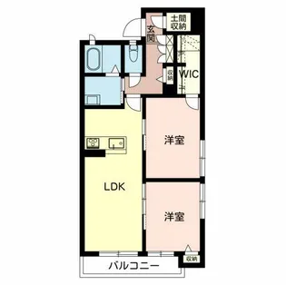 メゾン中路VI【3階】の間取り