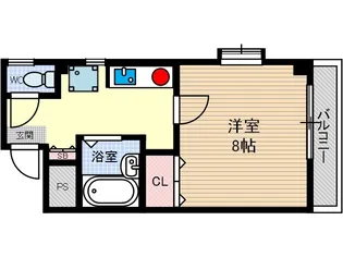 双葉6番館【2階】の間取り
