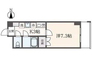 shiraito M’s-1【1階】の間取り