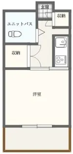 メゾンオーキスC【3階】の間取り