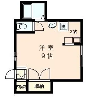 ストームハイツ【2階】の間取り