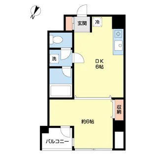 サンハロー東神奈川駅前【7階】の間取り