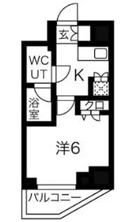 スパシエ アコルデ 横浜【11階】の間取り