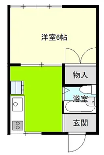 メゾン三陽【2階】の間取り