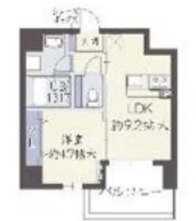 MS.CORE【2階】の間取り