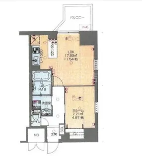 プレジオ本町【3階】の間取り