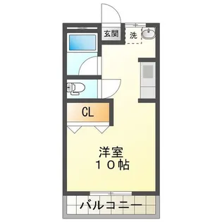 コーポイトウI【1階】の間取り