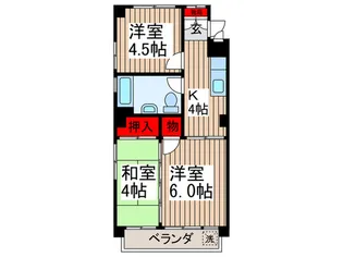 寺田マンション【3階】の間取り