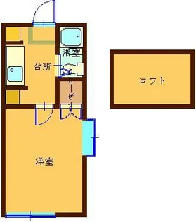 アリス深谷第8号館【1階】の間取り