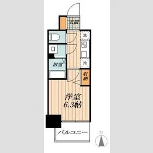 A&G KAMEJIMA【8階】の間取り