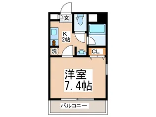 ベルヴィル茅ケ崎【5階】の間取り
