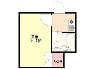 リリックハウス【1階】の間取り