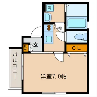 キャバリアTK【3階】の間取り