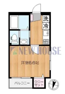 メゾン朝日【4階】の間取り