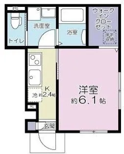 サンフラワー上池台【1階】の間取り