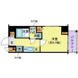 ZOOM上板橋【6階】の間取り