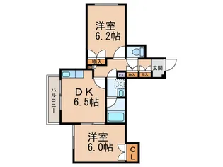 クレスト小豆沢【1階】の間取り