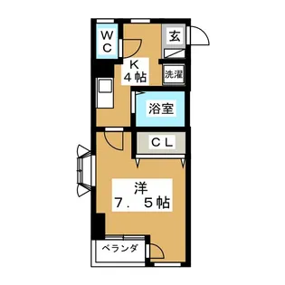 アネックスII【3階】の間取り