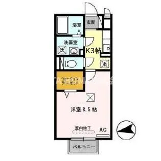 セントヒルズ【2階】の間取り