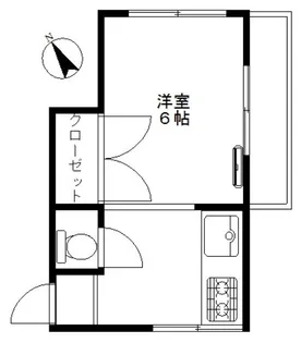 中村ビル【3階】の間取り