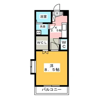 α‐Stage【2階】の間取り