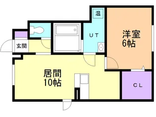 フォレストコート【1階】の間取り