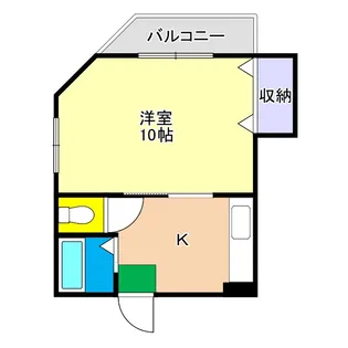 今井ハイツ【2階】の間取り