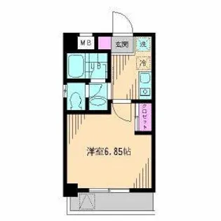 ヴィクトワール【2階】の間取り