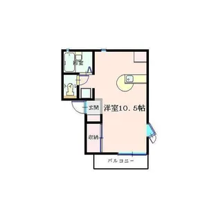 ベベル6【2階】の間取り