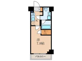 アジールコート山手動坂【6階】の間取り