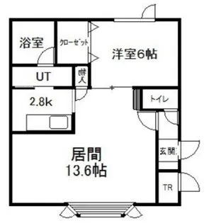 モリーゼ【1階】の間取り