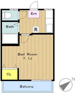 アースパックス【1階】の間取り