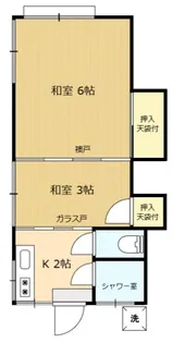 ローク目白台【1階】の間取り