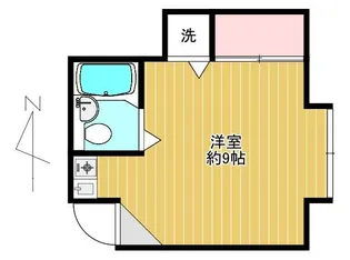 フジミコーポ【1階】の間取り