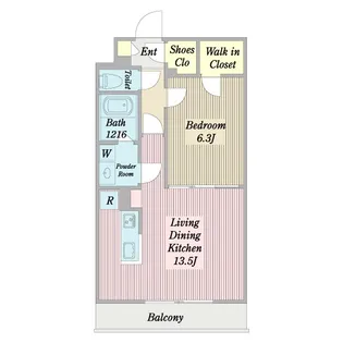T-FLAT久我山【4階】の間取り