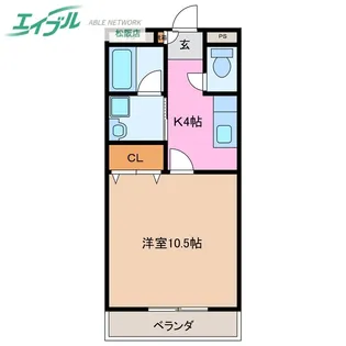 グランハーベスト【4階】の間取り