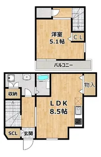 Royal Residence大和田パークフロントの間取り