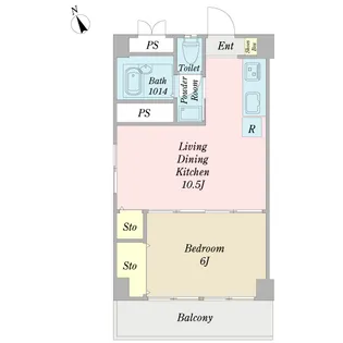 大澤ビル【4階】の間取り