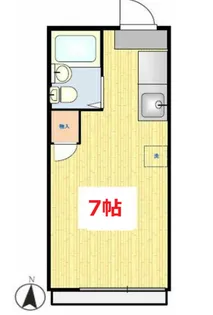 コーポハピネスI【2階】の間取り