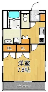 メゾン サリス【1階】の間取り