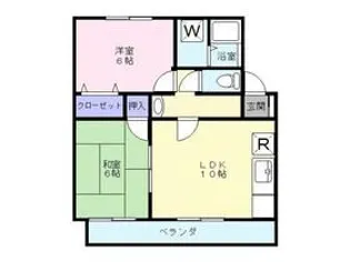 サイネリア【2階】の間取り