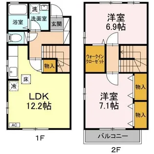 ファミール シバタIIの間取り