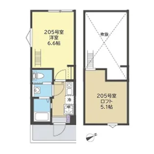 グローブテラス金沢文庫【2階】の間取り
