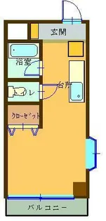 メゾンラベンダー13番館【1階】の間取り