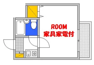 エイトバレー河原町【4階】の間取り