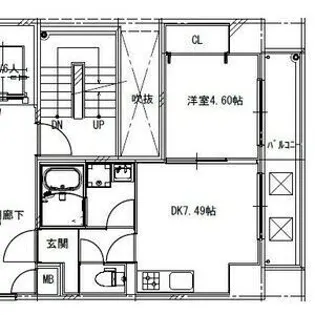アートレジデンス上町【3階】の間取り