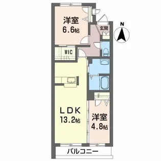 MAISON・MAST売市B【1階】の間取り